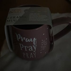 Coffee mug - cute rose colored coffee/tea mug